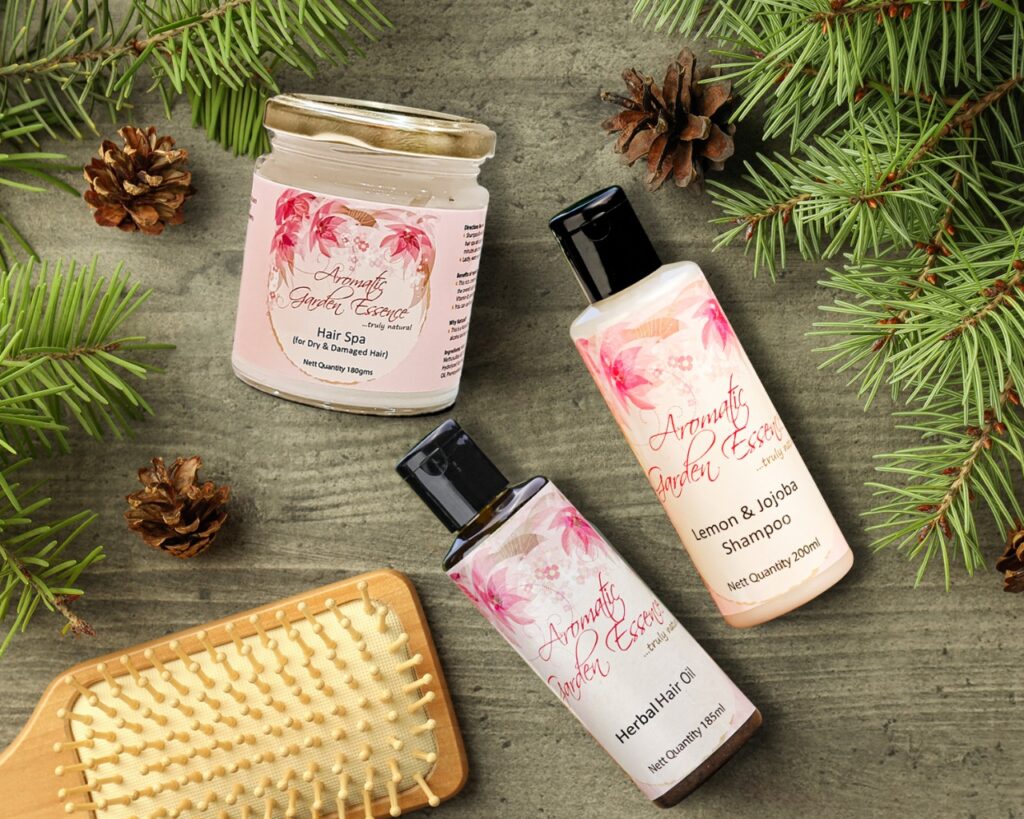 Best Natural Hair Care Routine Product Online Aromatic Garden Essence