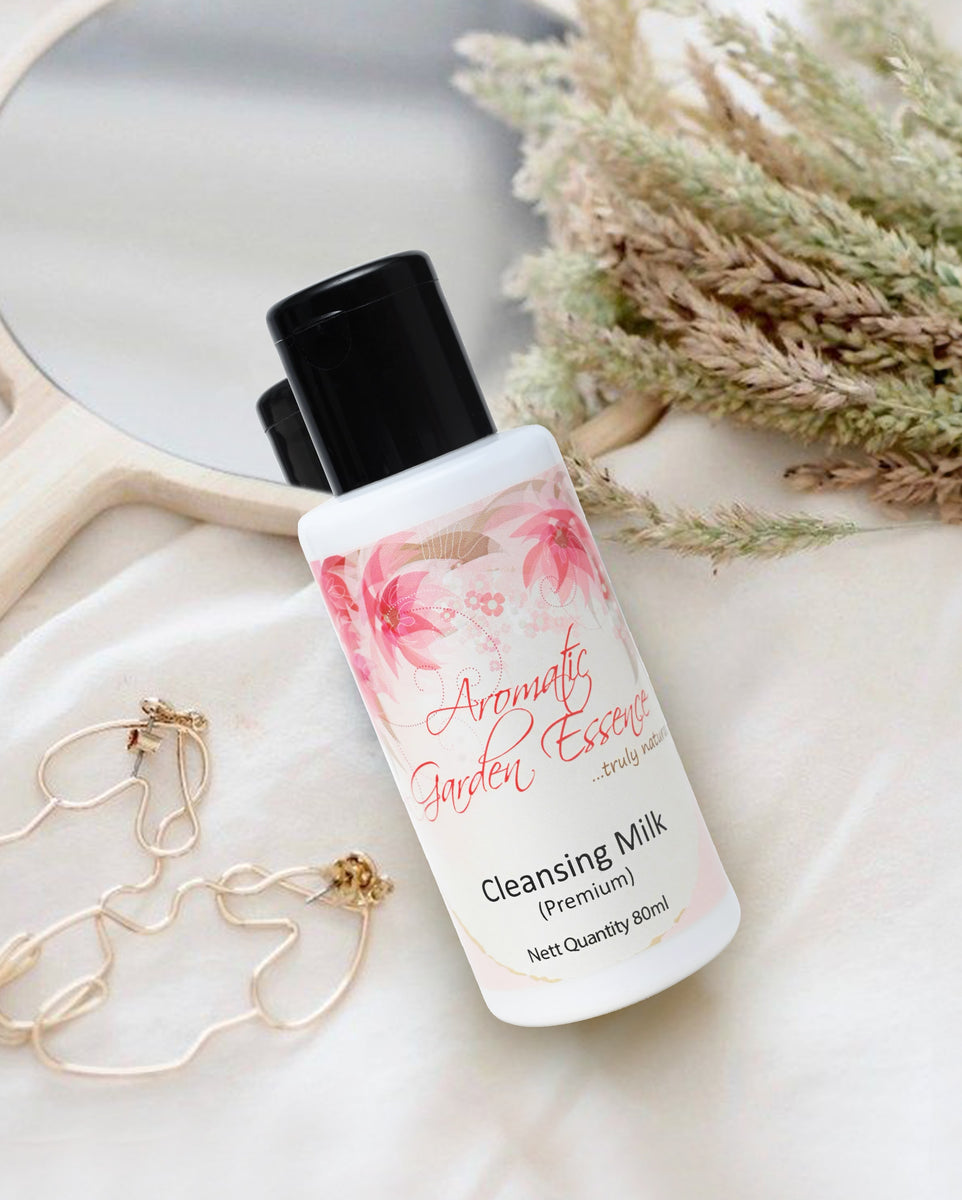 AGE Deep Cleansing Milk for Face Removes Makeup Aromatic Garden Essence