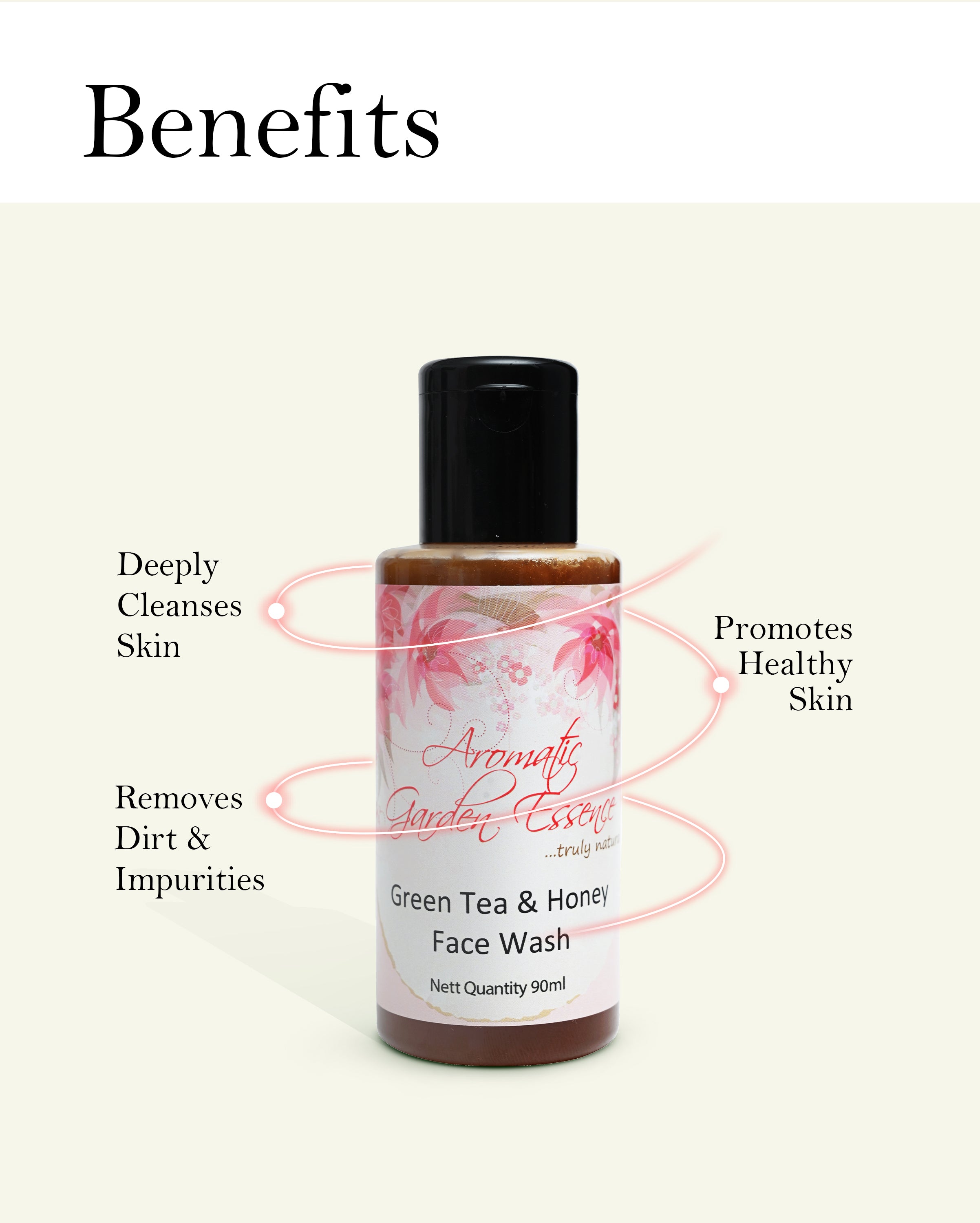 benefits green tea and honey face wash 