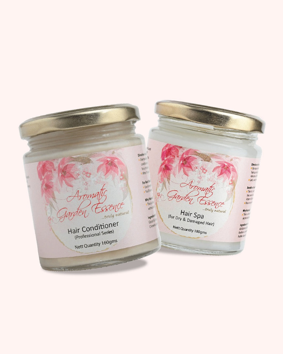 Combo Hair Spa For Dry & Damaged & Hair Conditioner Aromatic Garden