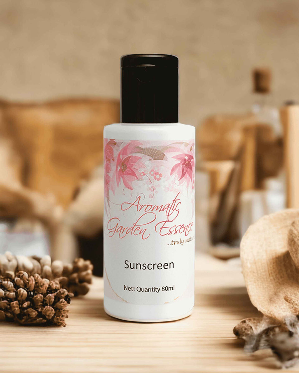 Buy Natural Sunscreen Cream & Lotion Online Aromatic Garden Essence