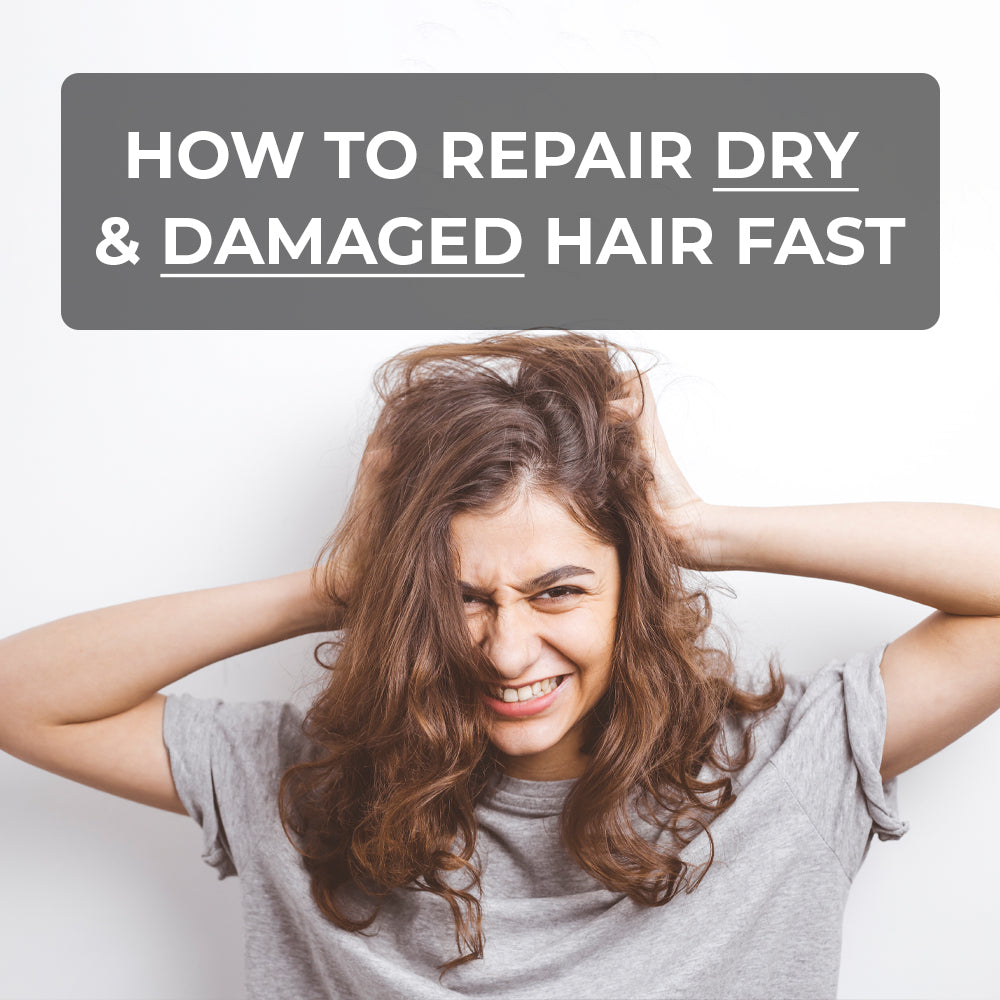 How To Repair Dry & Damaged Hair <br>Fast? Aromatic Garden Essence