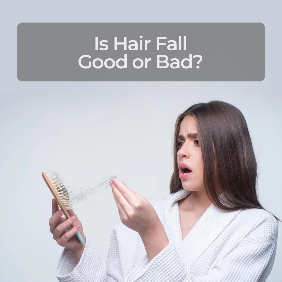 Is Hair Fall Good or Bad? Aromatic Garden Essence