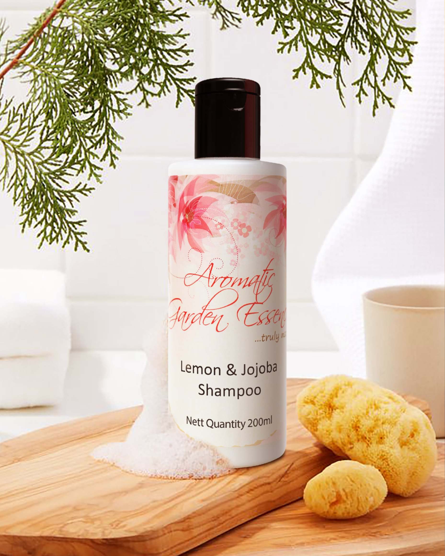 lemon & jojoba shampoo