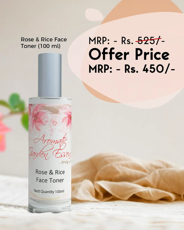 AGE Rose & Rice Face Toner | Hydrates & Soothes Skin