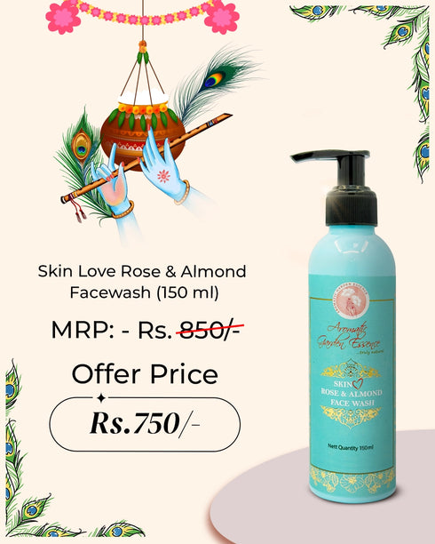 AGE Moisturising Skin Love Rose & Almond Facewash