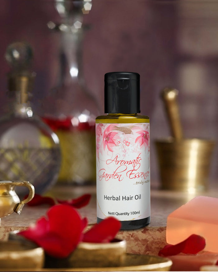 AGE Natural Herbal Hair Oil For Long and Thick Hair