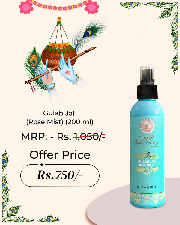 AGE Gulab Jal (Rose Mist) | Rose Water for Face | 200 ml