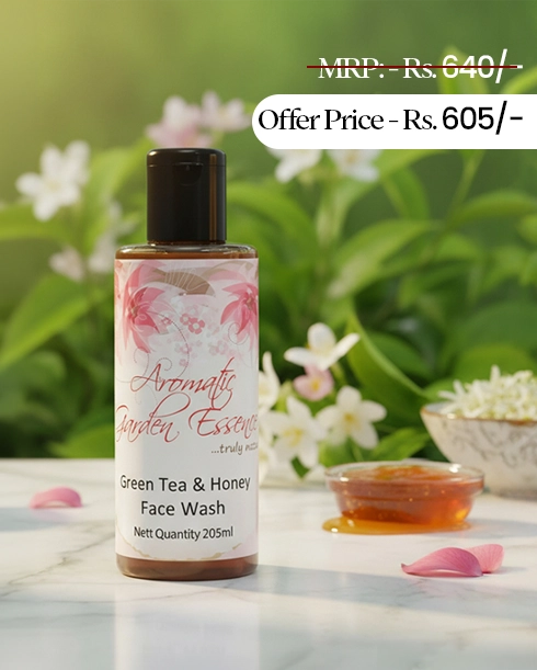 AGE Natural Green Tea & Honey Facewash | For All Skin Types