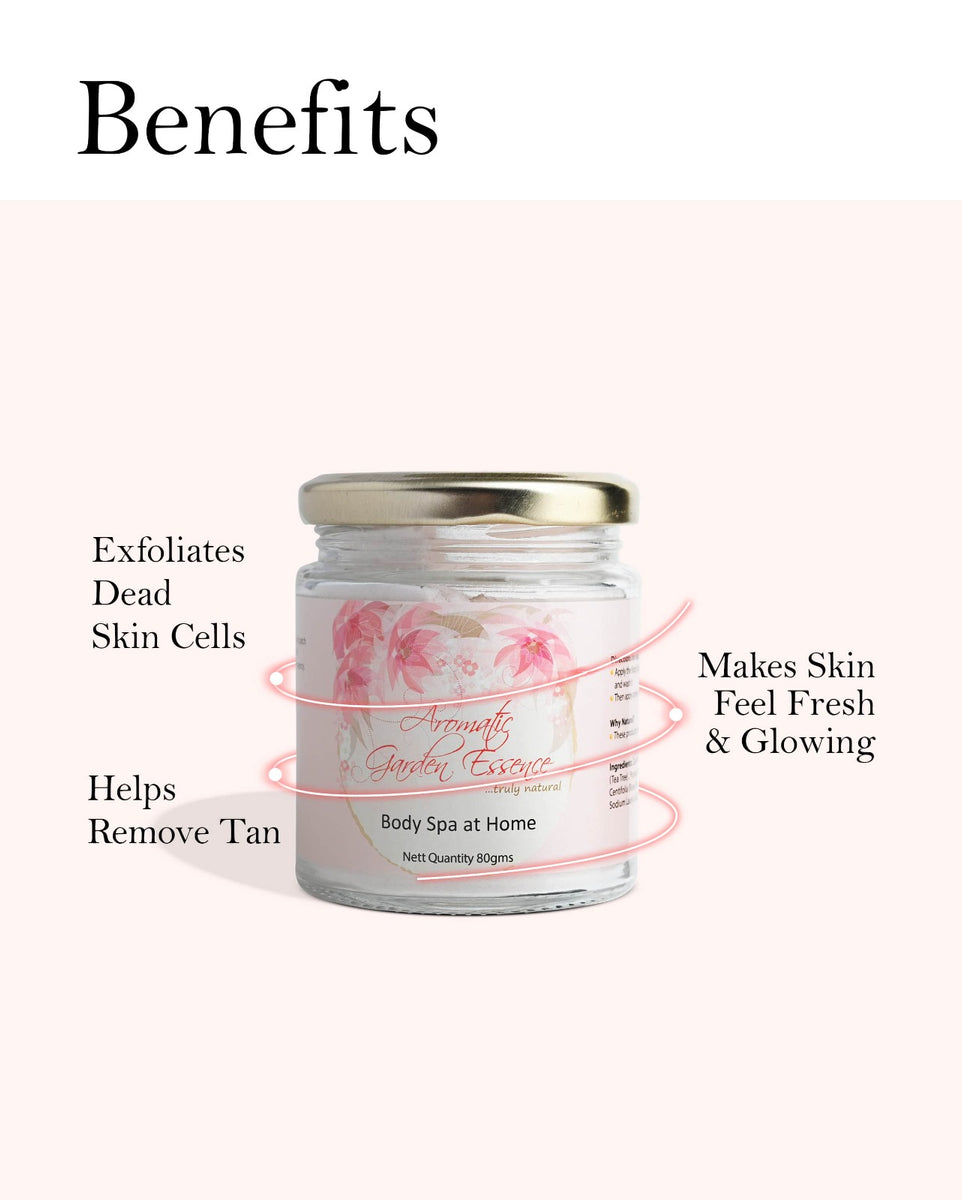 AGE Luxurious Body Spa at Home For All Skin Types Aromatic Garden