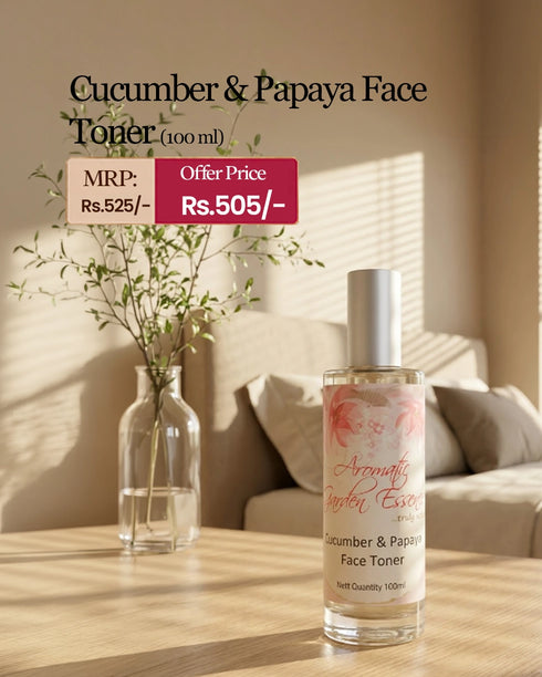 AGE Cucumber & Papaya Face Toner | Both Men and Women
