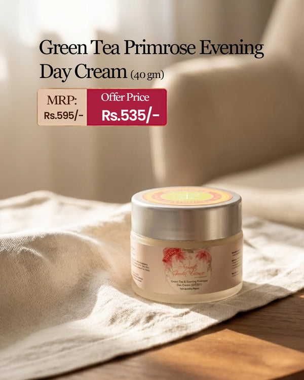 AGE Green Tea & Evening Primrose Day Cream For Glowing Skin