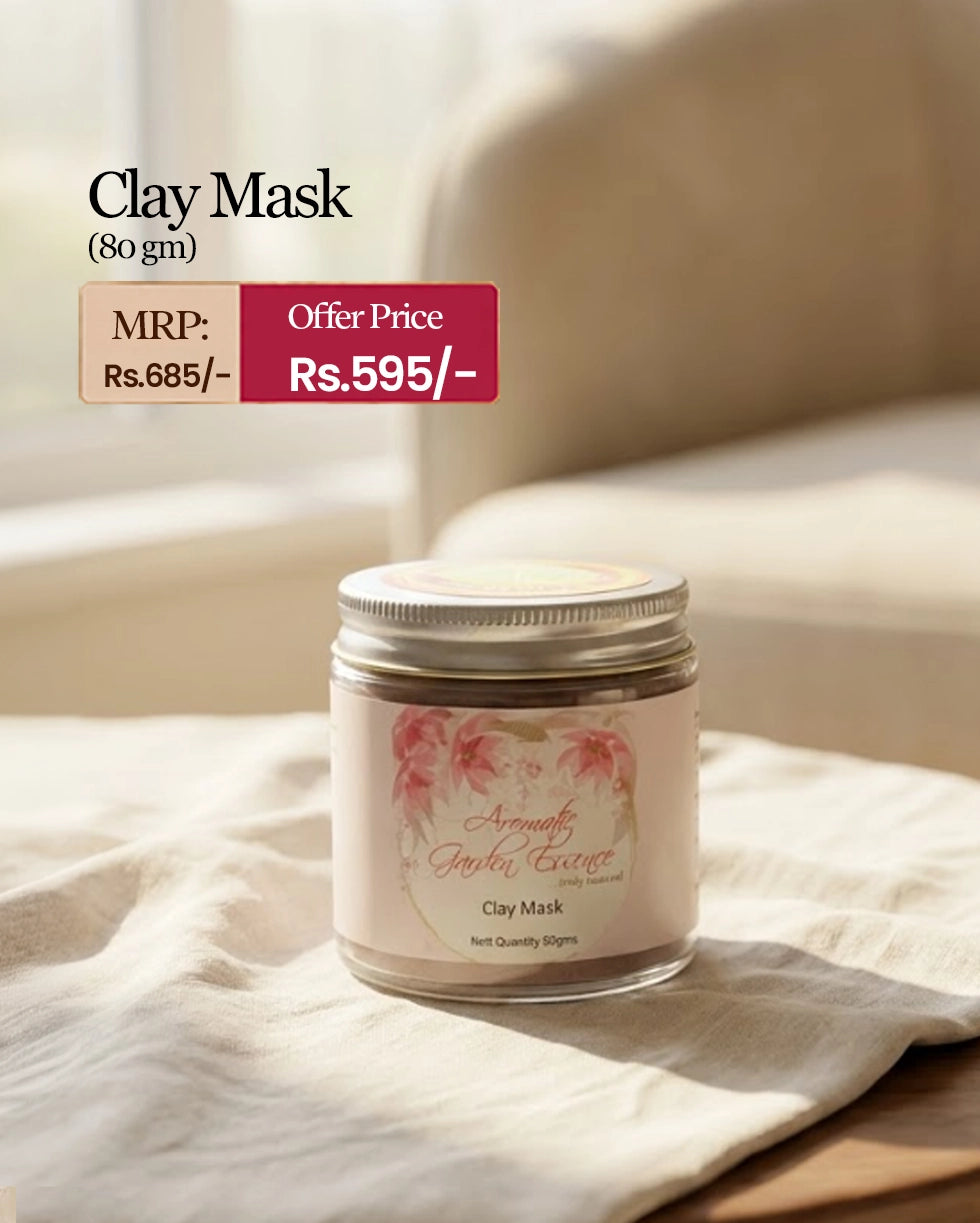 AGE Clay Face Mask | Detoxify Skin | Controls Oil Production