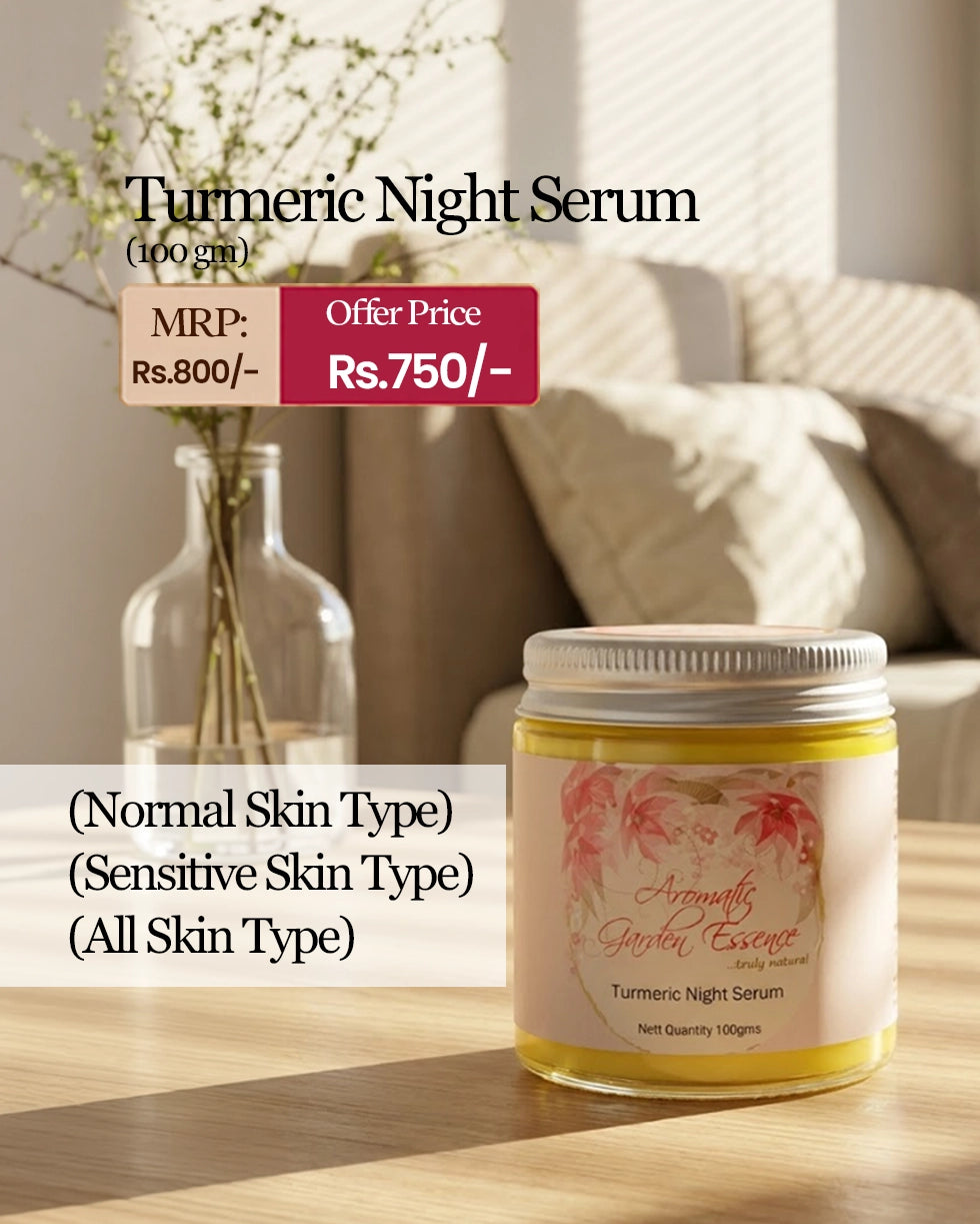 AGE Turmeric Night Serum For Youthful Glowing Skin