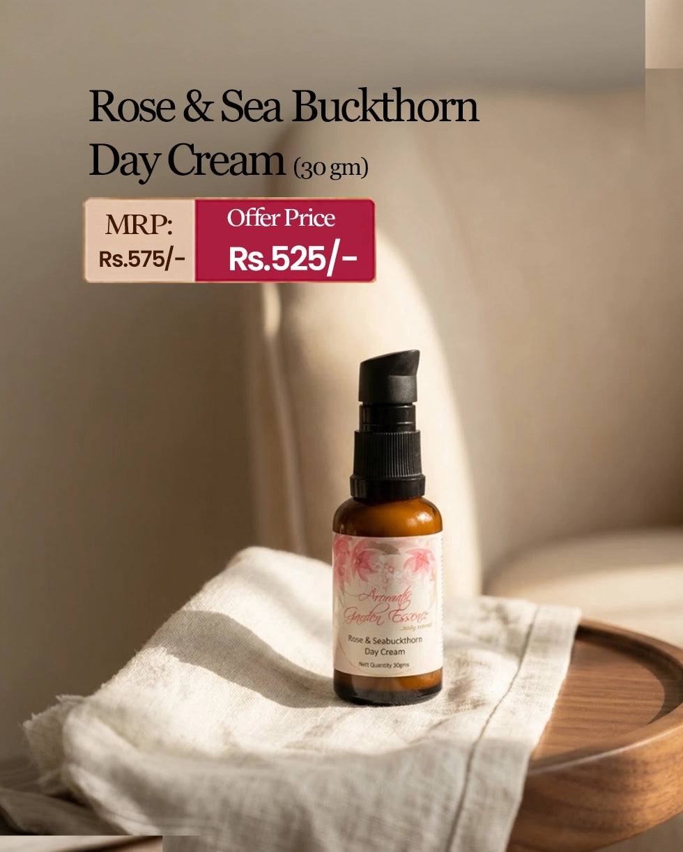 AGE Rose & Seabuckthorn Day Cream | For Glow and Hydration