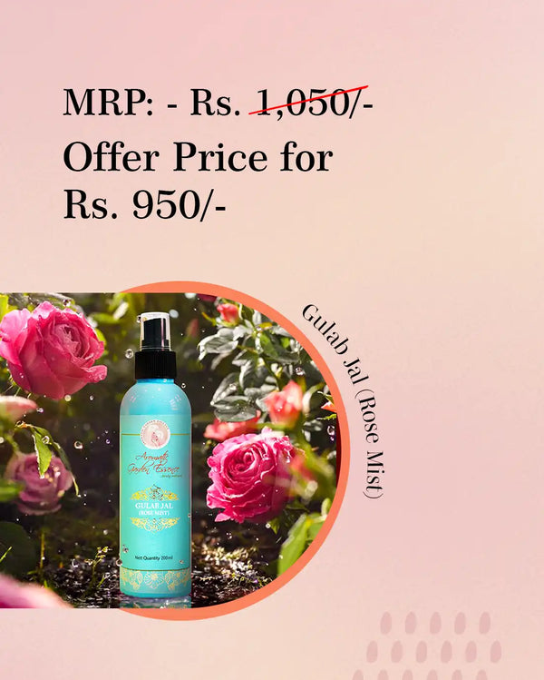 AGE Gulab Jal (Rose Mist) | Rose Water for Face | 200 ml