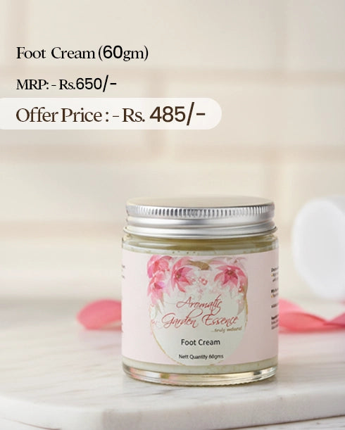 AGE Foot Cream I Moisturises & Heals Cracked | Chapped Heels