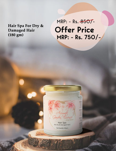 AGE Hair Spa For Dry, Frizzy & Coloured Hair | Damage Reverse