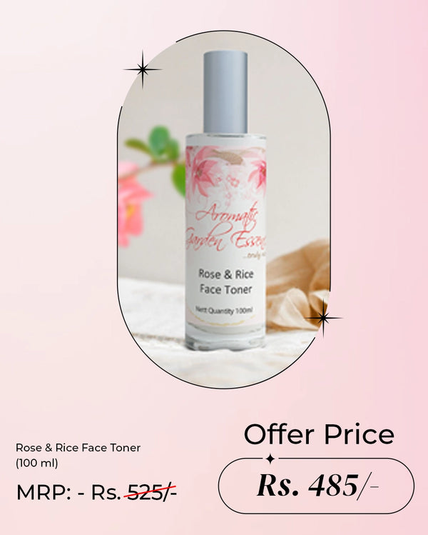 AGE Rose & Rice Face Toner | Hydrates & Soothes Skin