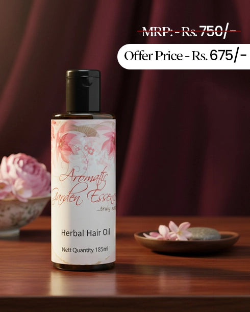 AGE Natural Herbal Hair Oil For Long and Thick Hair