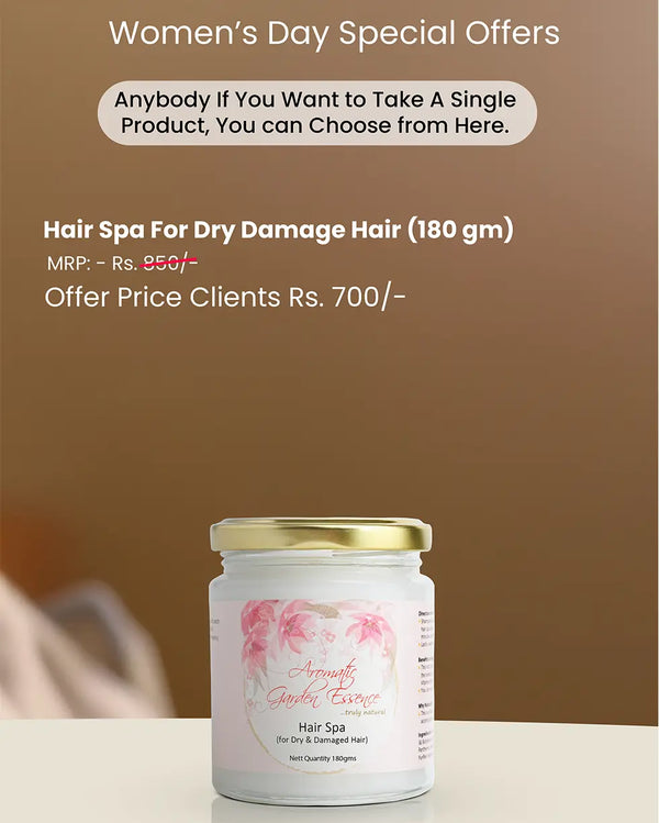 AGE Hair Spa For Dry, Frizzy & Coloured Hair | Damage Reverse