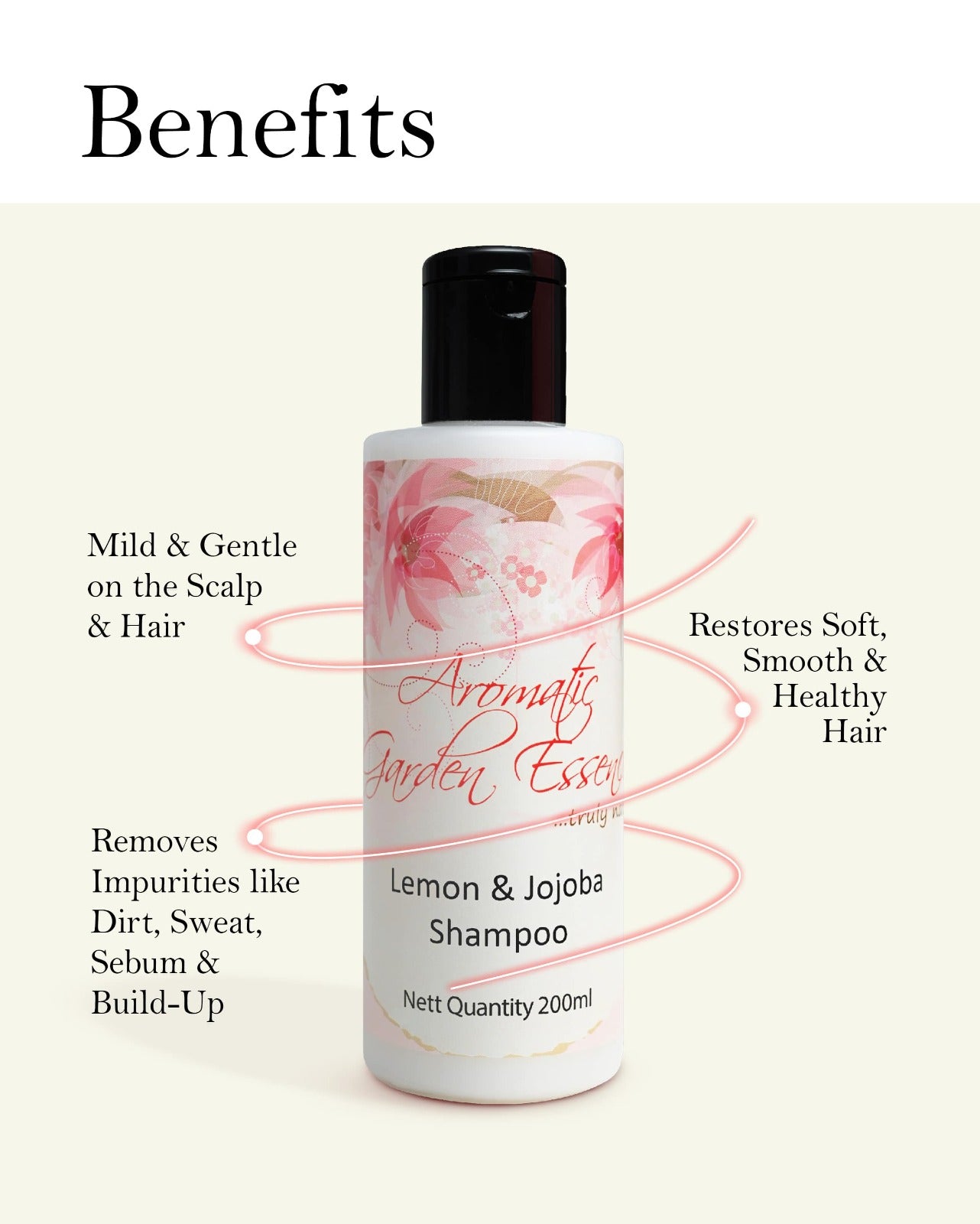 Lemon & Jojoba Shampoo | Gently Removes All Impurities