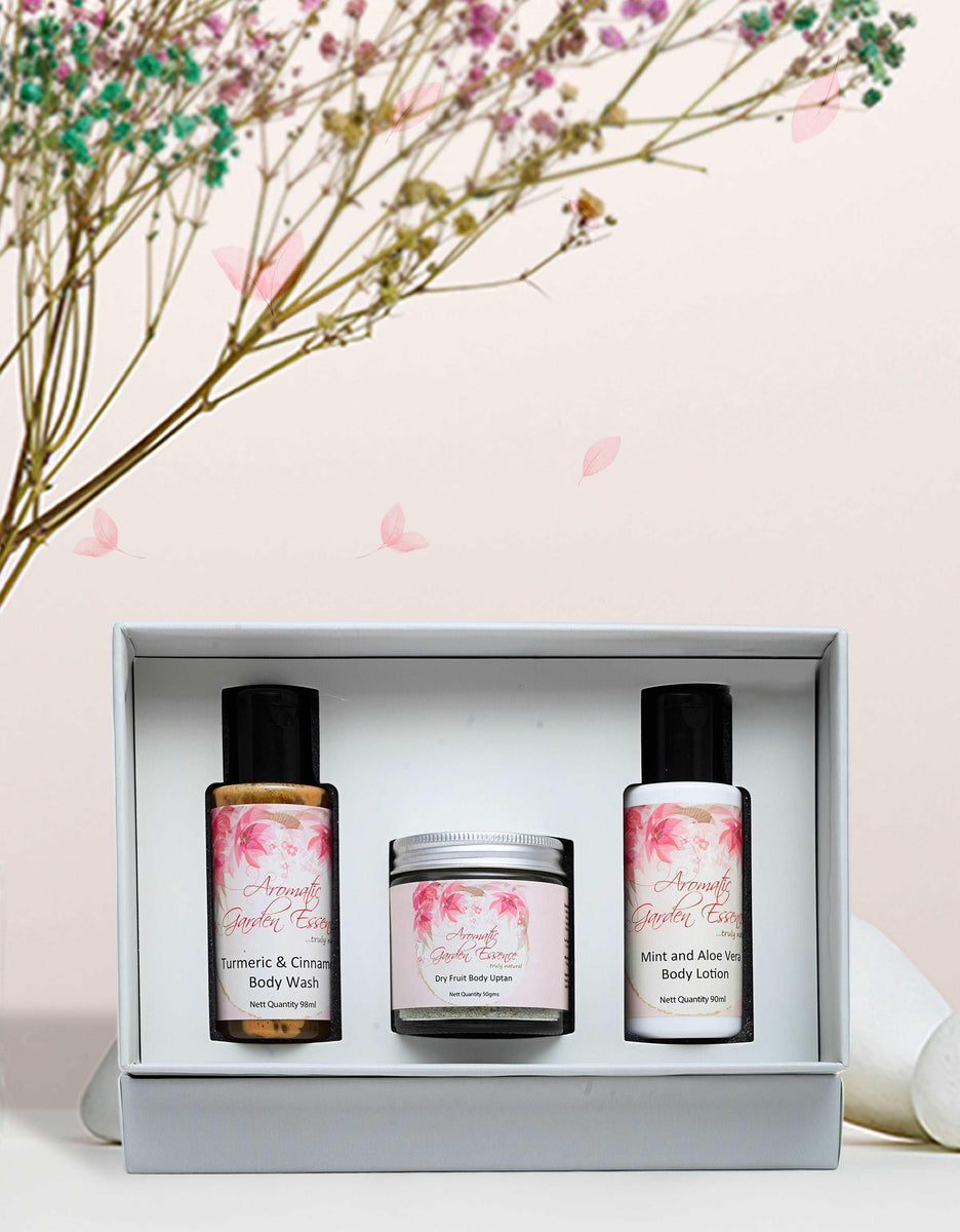 Premium Body Care Gift Sets of 3 Online at Best Price – Aromatic Garden ...