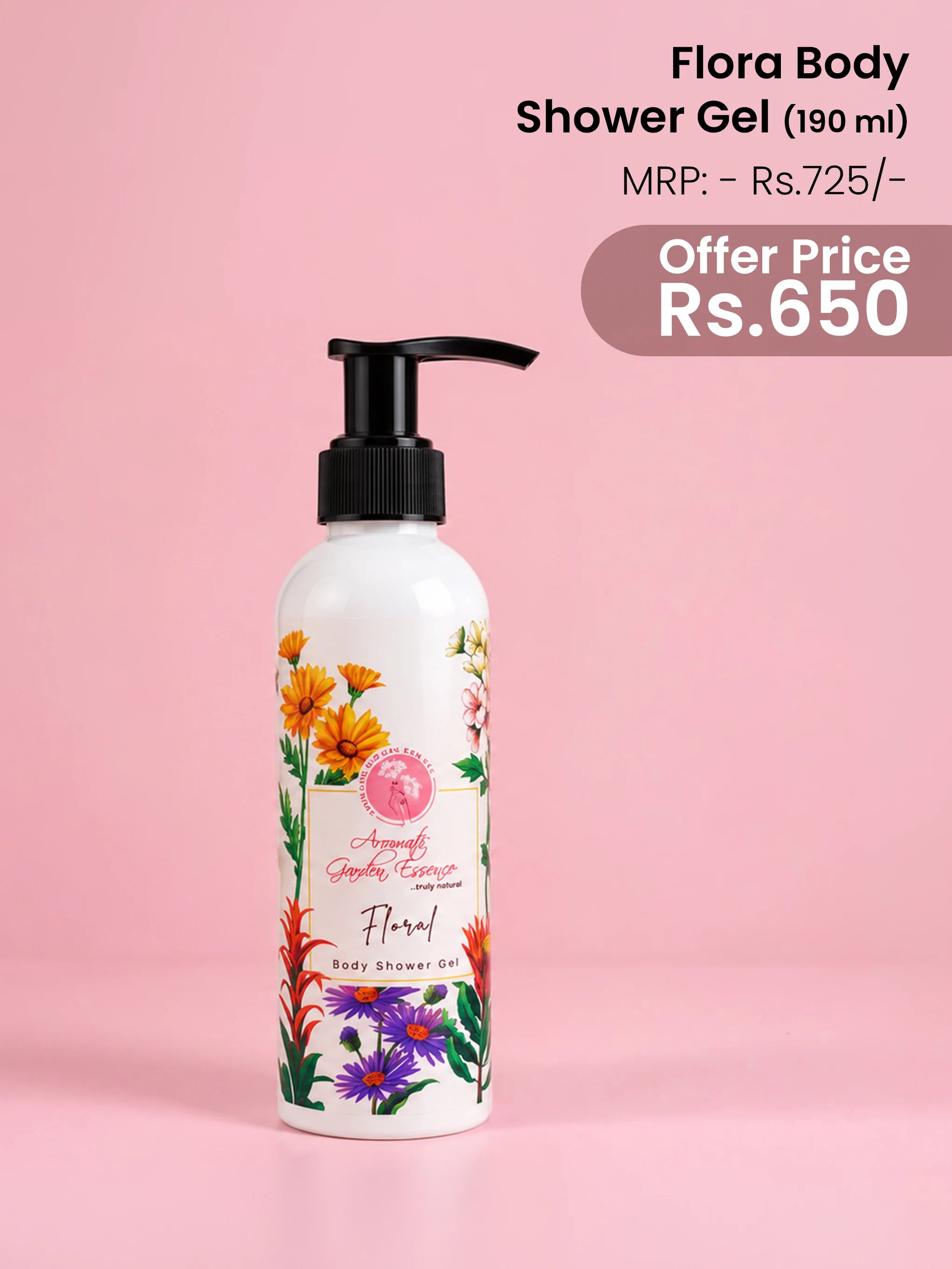 Flora Body Shower Gel (190 ml)