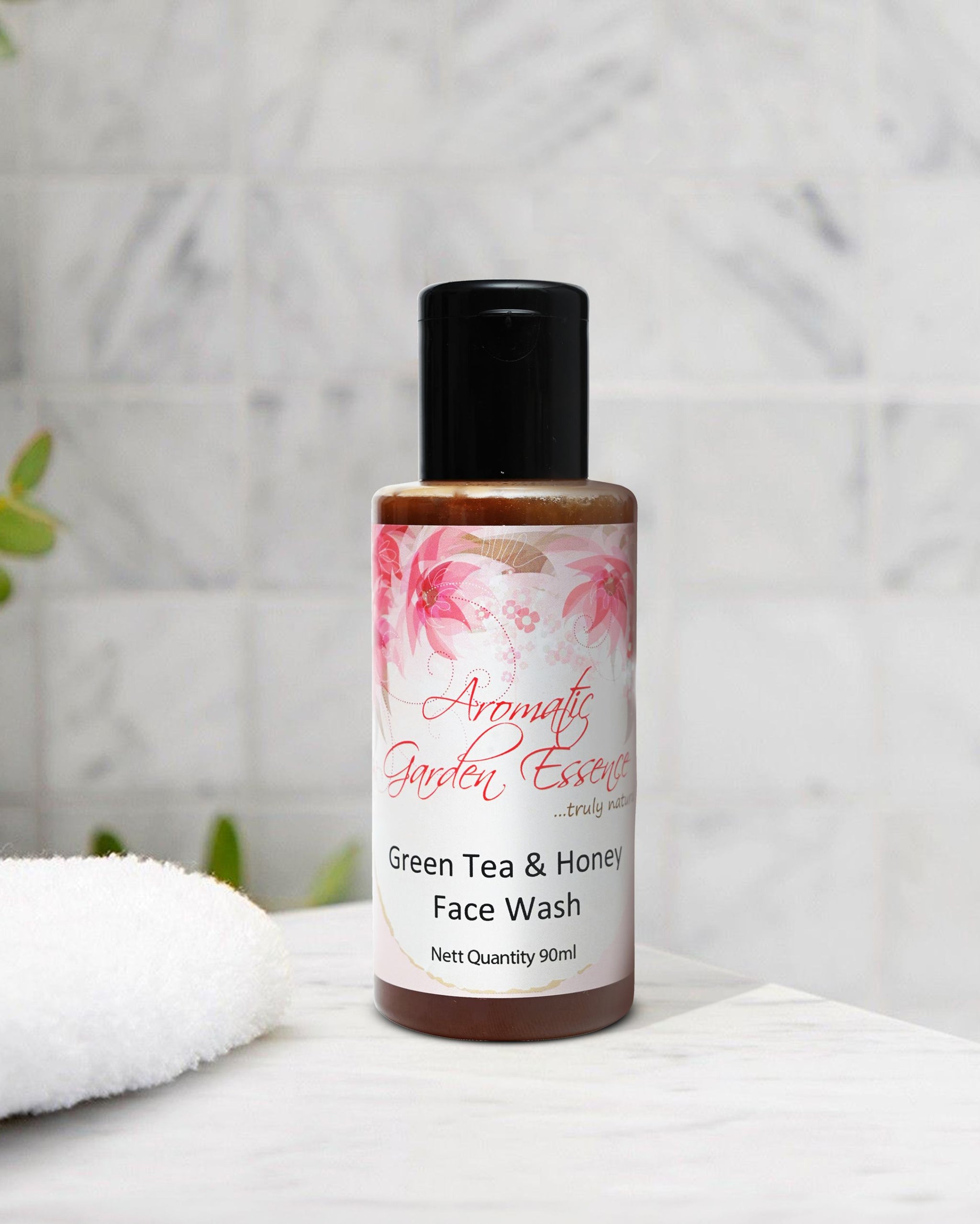 natural green_tea_and_honey_face_wash