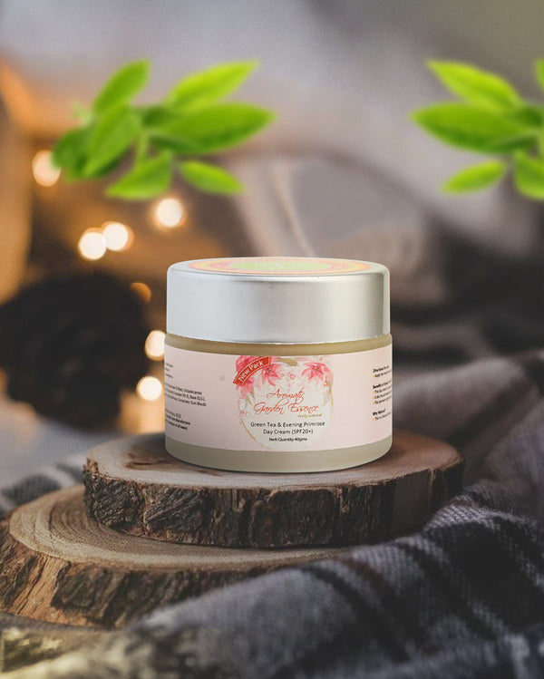 AGE Green Tea & Evening Primrose Day Cream For Glowing Skin