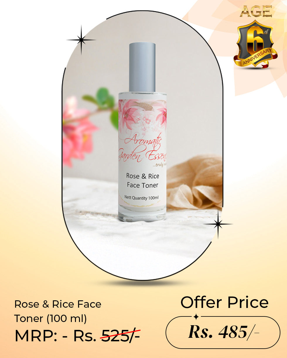 AGE Rose & Rice Face Toner | Hydrates & Soothes Skin