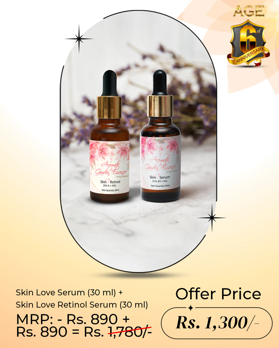Skin Love Serum (30 ml) + Skin Love Retinol Serum (30 ml)