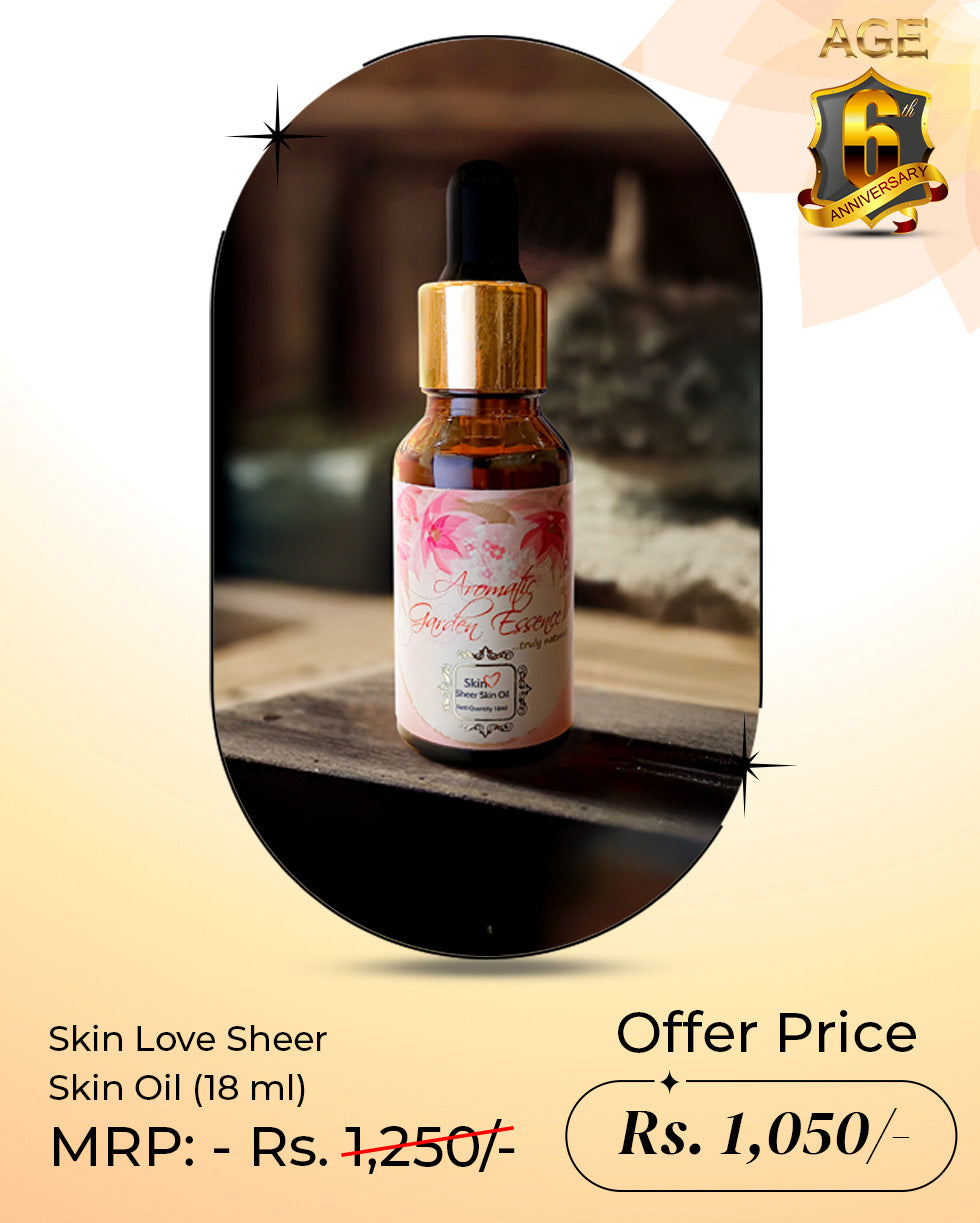 AGE Skin Love Sheer Skin Oil For Glowing Face All Day Long