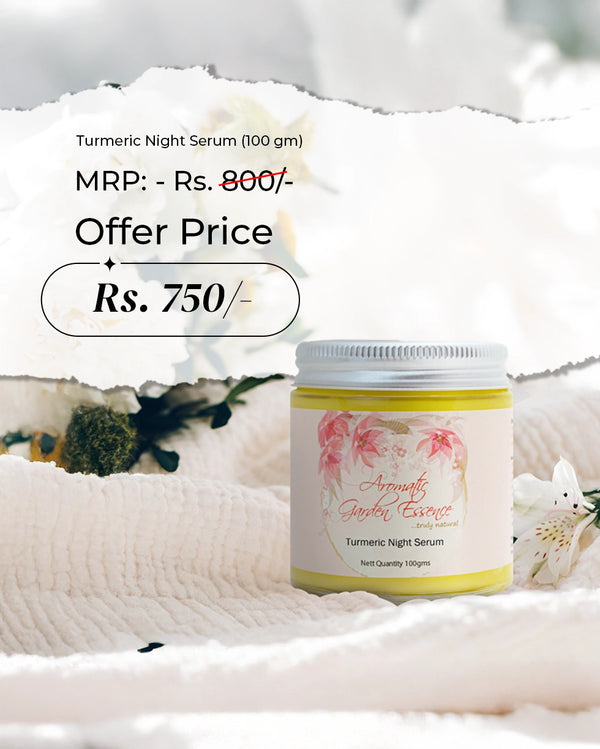 AGE Turmeric Night Serum For Youthful Glowing Skin