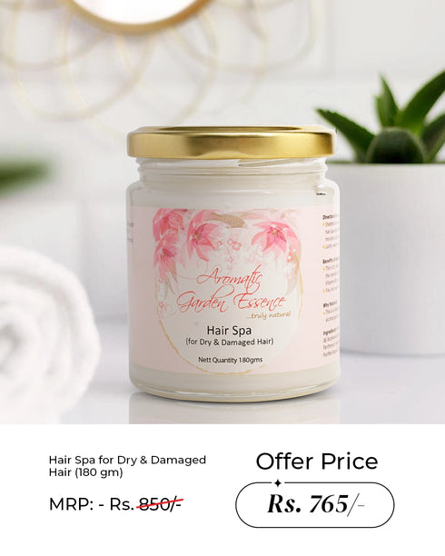 AGE Hair Spa For Dry, Frizzy & Coloured Hair | Damage Reverse