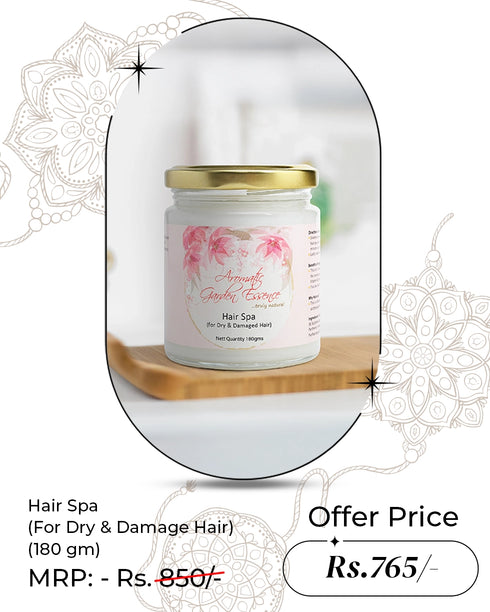 AGE Hair Spa For Dry, Frizzy & Coloured Hair | Damage Reverse