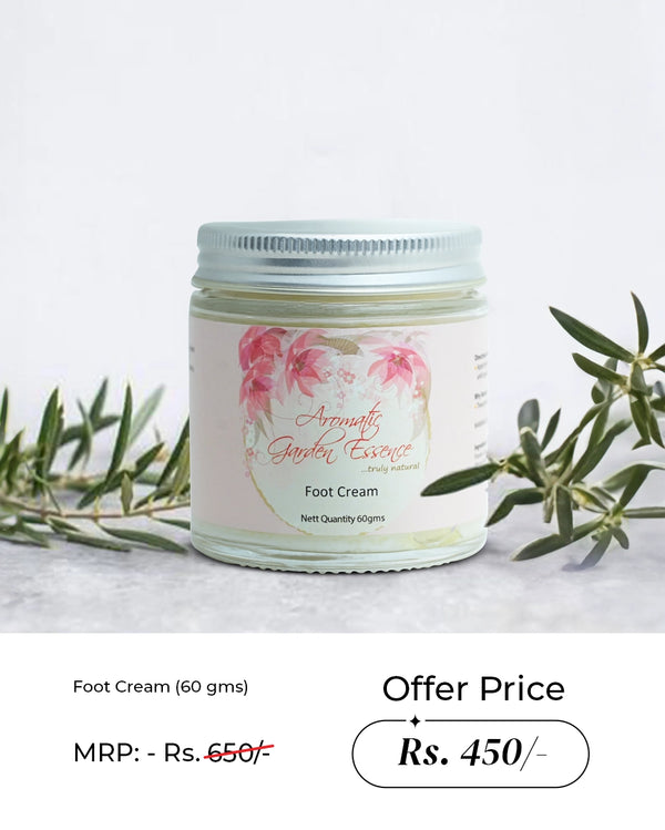 AGE Foot Cream I Moisturises & Heals Cracked | Chapped Heels